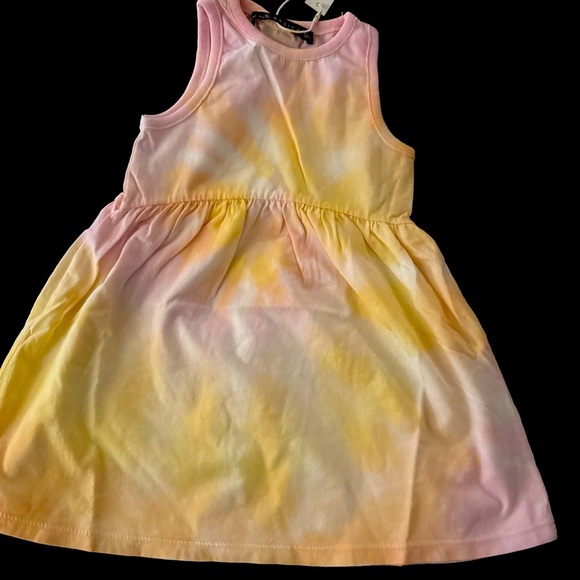 Miki Miette Nordstrom Girls Peach Dress 12 Months New - Picture 1 of 10